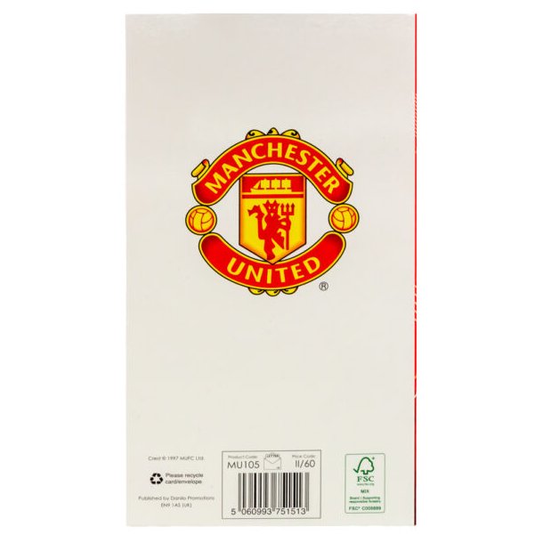 Manchester United FC Fdselsdagskort 