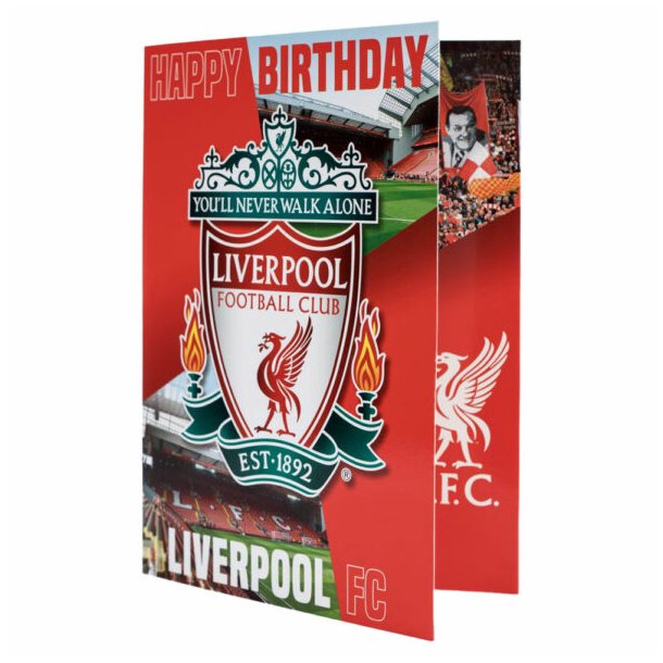 Liverpool FC Fdselsdagskort Med Musik