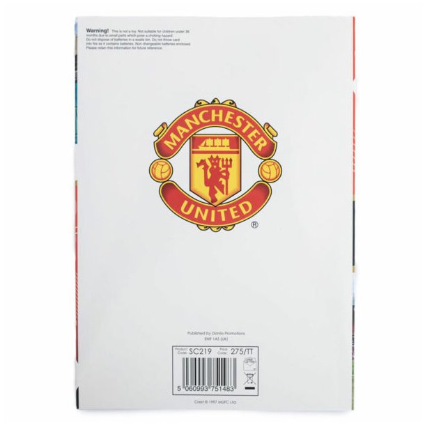 Manchester United FC Fdselsdagskort Med Musik