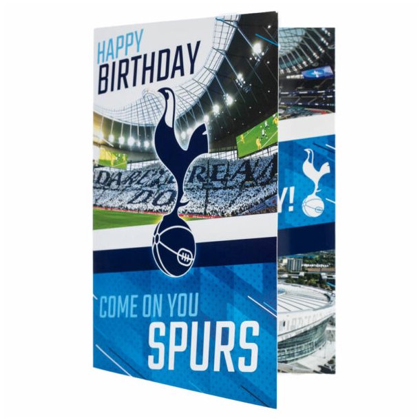Tottenham Hotspur FC Fdselsdagskort Med Musik