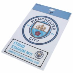 Manchester City FC Bil Klistermrke