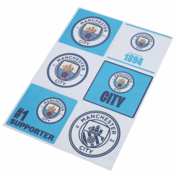 Manchester City FC Bil Klistermrker
