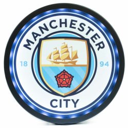 Manchester City FC LED Logo Skilt