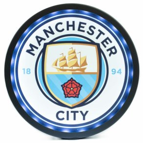 Manchester City FC LED Logo Skilt