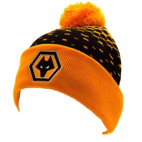 Wolverhampton Wanderers F.C. Skihue med broderet logo