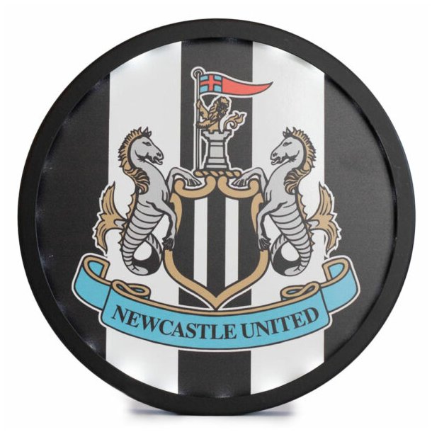 Newcastle United FC LED Logo Skilt