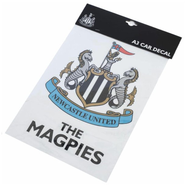 Newcastle United FC Bil Klistermrke - Str. A3