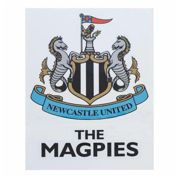 Newcastle United FC Bil Klistermrke - Str. A3