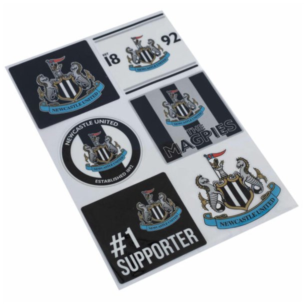 Newcastle United FC Bil Klistermrke