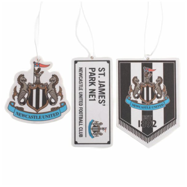 Newcastle United FC Luftfriskere - 3 Stk.