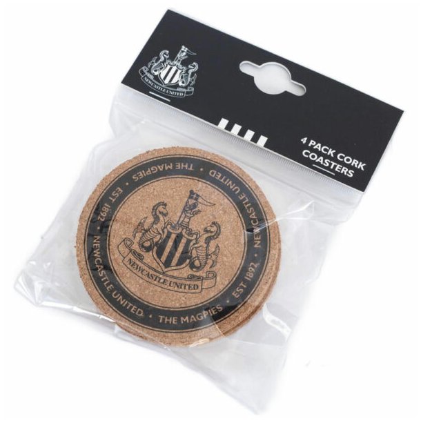 Newcastle United FC Bordskner - Pakke med 4 Stk.