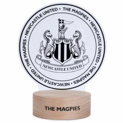 Newcastle United FC LED Logo Lampe