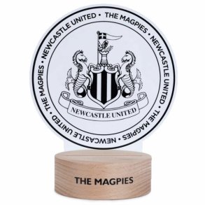 Newcastle United FC LED Logo Lampe