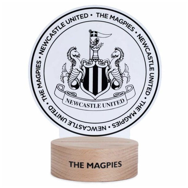 Newcastle United FC LED Logo Lampe