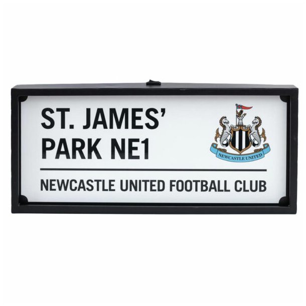 Newcastle United FC LED Logo Skilt
