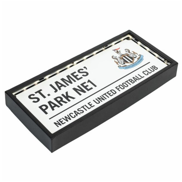 Newcastle United FC LED Logo Skilt