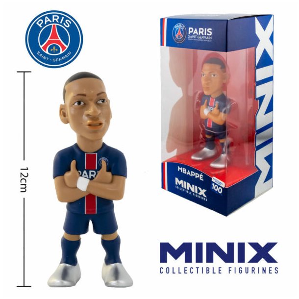 Paris Saint Germain FC MINIX Figure Mbappe