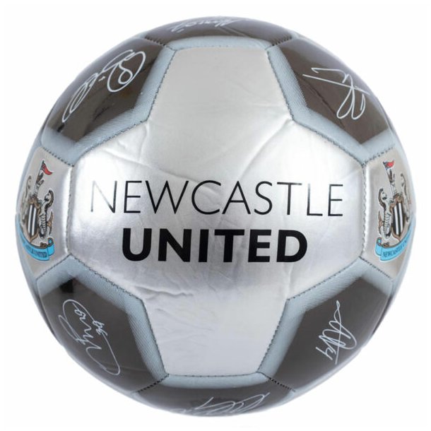 Newcastle United FC Fodbold m. Autografer - Str. 5
