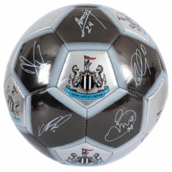 Newcastle United FC Fodbold m. Autografer - Str. 5