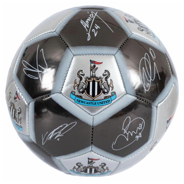 Newcastle United FC Fodbold m. Autografer - Str. 5
