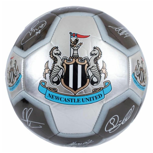 Newcastle United FC Fodbold m. Autografer - Str. 5