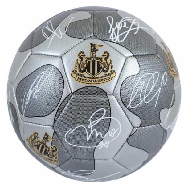 Newcastle United FC Fodbold m. Autografer - Str. 5