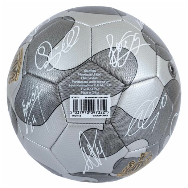 Newcastle United FC Fodbold m. Autografer - Str. 5