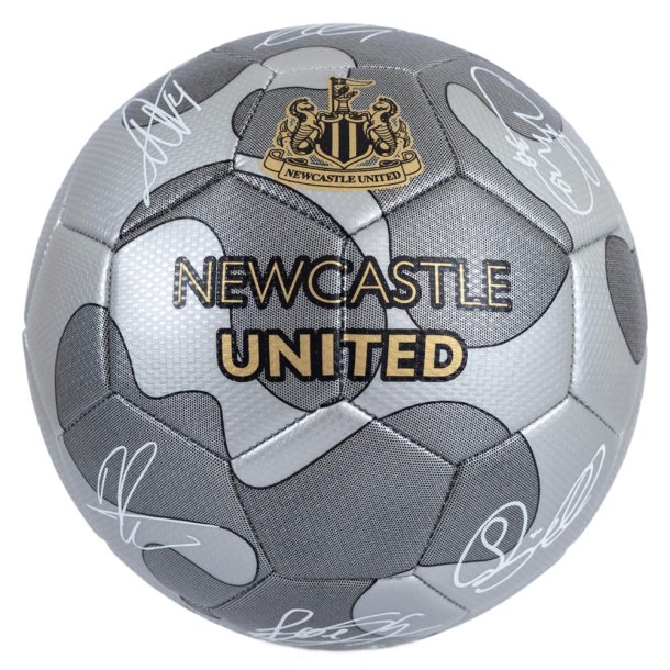 Newcastle United FC Fodbold m. Autografer - Str. 5