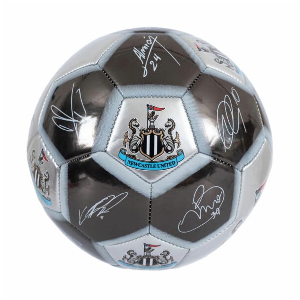 Newcastle United FC Skill bold m. Autografer - Str. 1