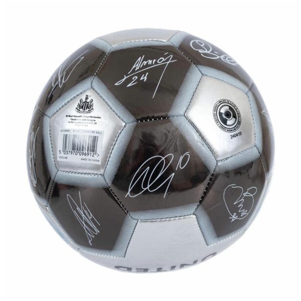 Newcastle United FC Skill bold m. Autografer - Str. 1