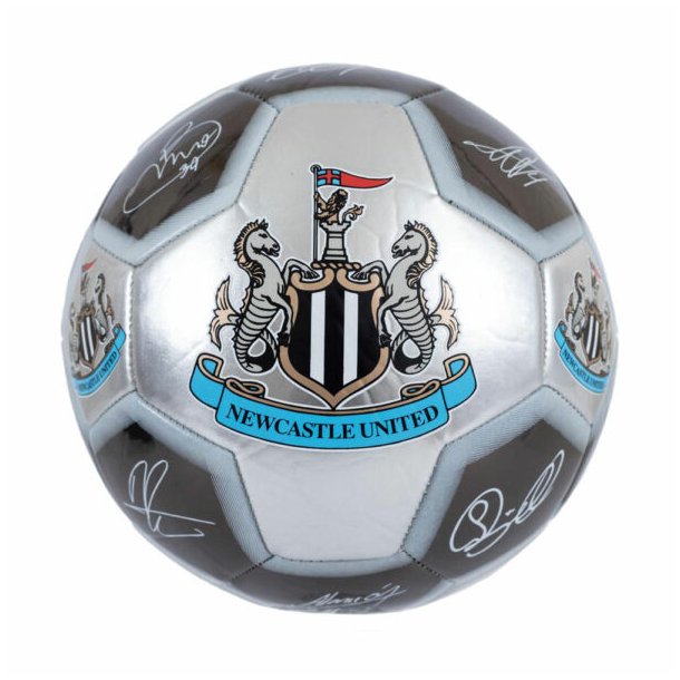 Newcastle United FC Skill bold m. Autografer - Str. 1