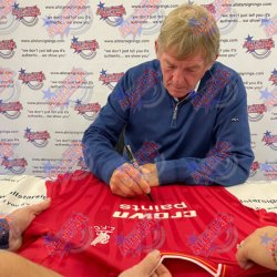 Liverpool FC 1986 Dalglish signeret trje