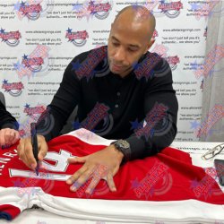 Arsenal FC Henry Signeret Trje (Indrammet)