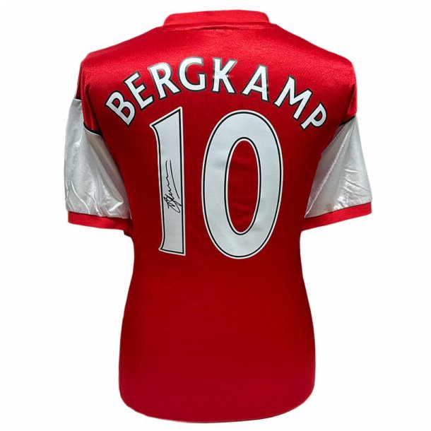 Arsenal FC Bergkamp Signeret Trje 