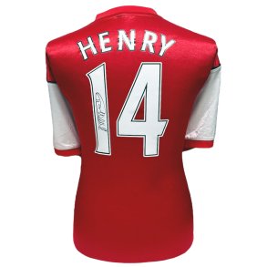 Arsenal FC Henry Signeret Trje 