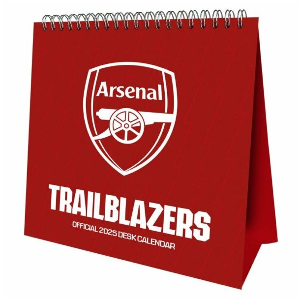 Arsenal FC Bord Kalender 2025