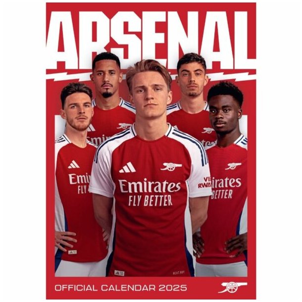 Arsenal FC Kalender 2025