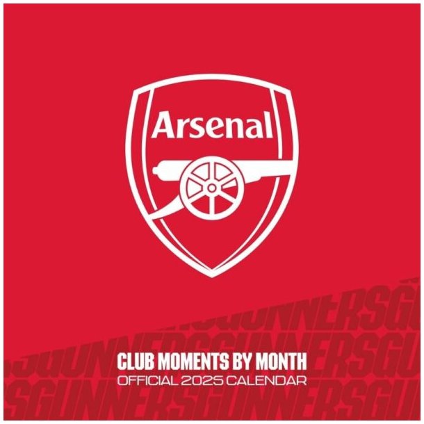 Arsenal FC Legende Kalender 2025