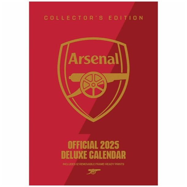 Arsenal FC Luksus Kalender 2025