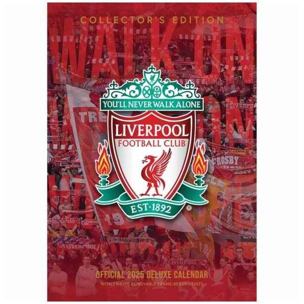 Liverpool FC Luksus Kalender 2025