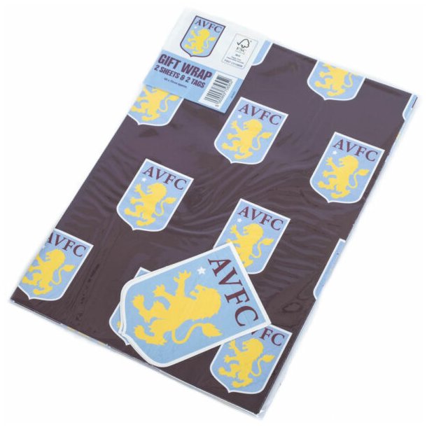 Aston Villa FC Gavepapir