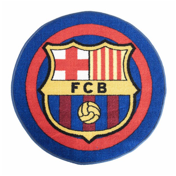 FC Barcelona Gulvtppe i Cirkelform