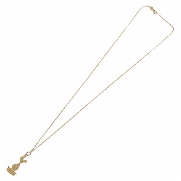  Tottenham Hotspur FC Halskde 18 karat Guld Belagt P Slv i Gaveske