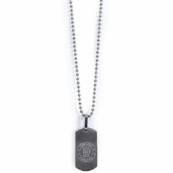 Chelsea F.C. Dog Tag Med Indgraveret Logo i Gaveske