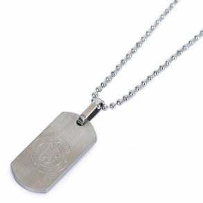 Chelsea F.C. Dog Tag Med Indgraveret Logo i Gaveske