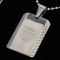 Arsenal FC Dog Tag Med Indgraveret Logo