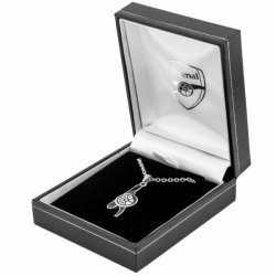 Arsenal FC Rustfri Stl Halskde Med Kanon i Gaveske