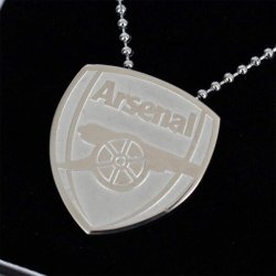 Arsenal FC Slv Halskde Large i Gaveske