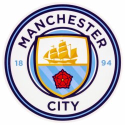 Manchester City FC Bil klistermrke 