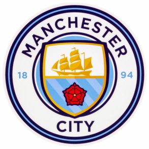 Manchester City FC Bil klistermrke 